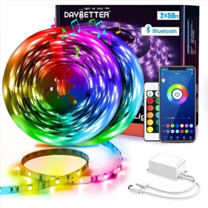 DAYBETTER Led Strip Lights 100ft Smart Light Strips