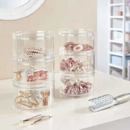 Stackable Clear Plastic Container Set